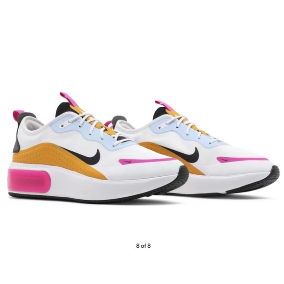 Nike Air Max Dia White/Black-Pollen Rise Women's - Picture 4 of 9